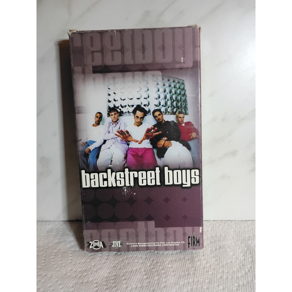 Backstreet Boys For The Fans VHS 2000 Zomba Music Video Live Performances BSB